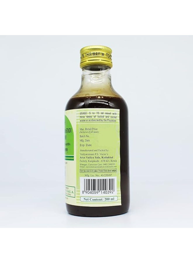 Kottakkal Gandharvahastadi Kashayam - 200 ml - Image 3
